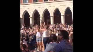 Brindleyplace went wild when Andy Murray won today