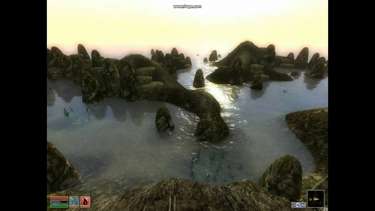 Morrowind - Improved Water Shader - MGE - YouTube