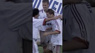 Shevchenko’s first Rossonero goal v Lecce in 1999 🤩⚽? | #shorts