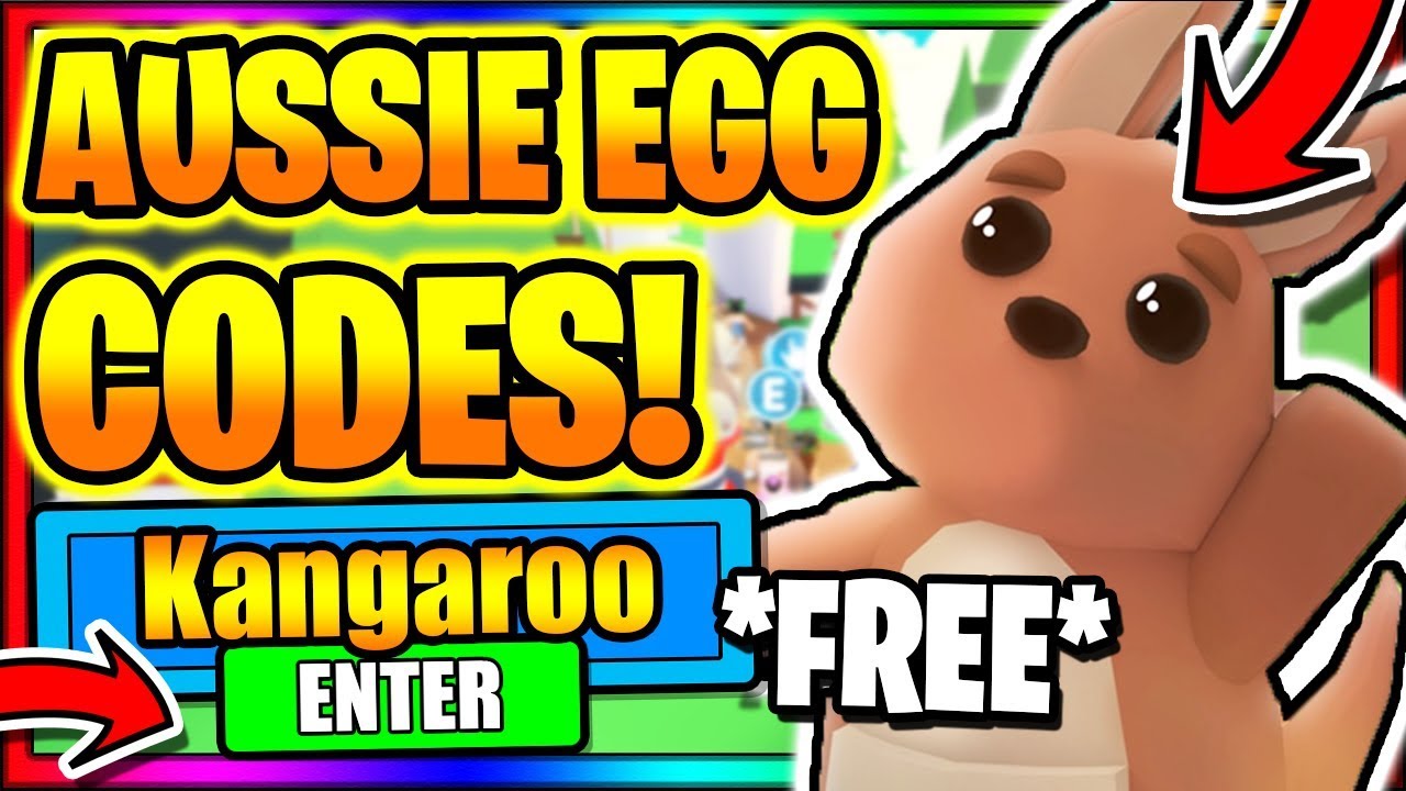 New Adopt Me Aussie Egg Update New Codes Robox Adopt Me
