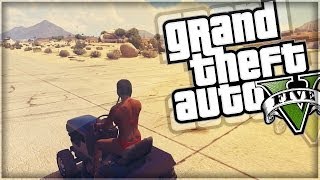 GTA V | Lawnmower Racing (GTA 5 Online Funny Moments)