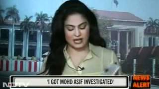 Pakistani cricket match fixing Barkha dutt NDTV INDIA interview with pakistani model 2 sep 2010