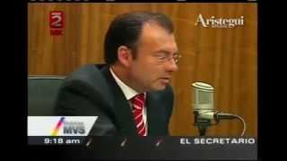 Aristegui deja en ridículo a Videgaray al preguntarle sobre la Reforma Energética | 30.05.2014