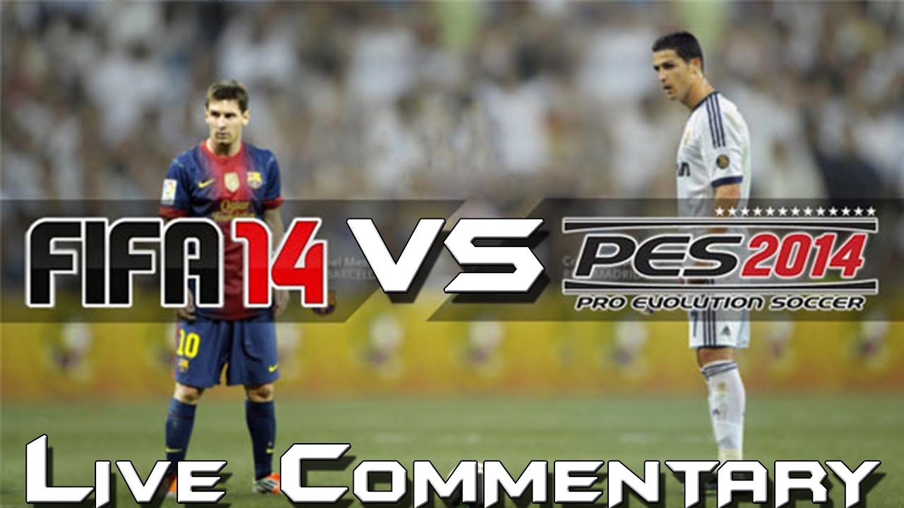 pes vs fifa 09 pes vs fifa 09