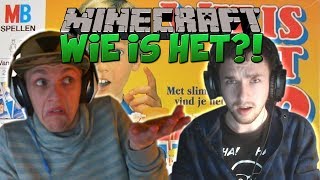 Minecraft Mini Game "WIE IS HET?" Milan VS Spooky1611 #2