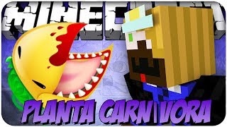 MINECRAFT: Escola de Bruxos #4 A PLANTA CARNÍVORA!