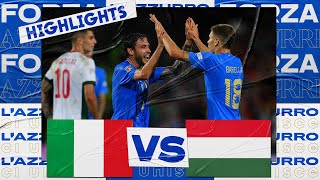 Highlights: Italia-Ungheria 2-1 (7 giugno 2022)