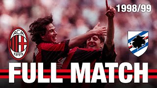 Ambrosini, Leonardo and Ganz's induced own-goal | AC Milan v Sampdoria | Full Match