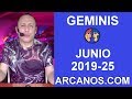 Video Horscopo Semanal GMINIS  del 16 al 22 Junio 2019 (Semana 2019-25) (Lectura del Tarot)