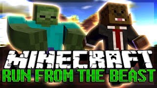 Minecraft RUN FROM THE BEAST w/ Vikkstar