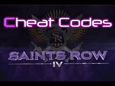 Saints Row 4 cheats Saints row IV Cheat codes for Xbox360, PS3 and PC ...