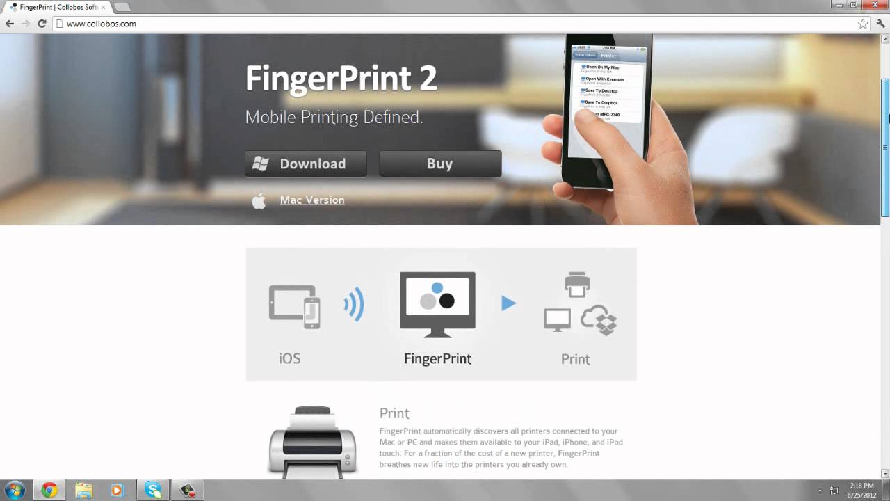 Wirelessly Print from your iOS Device to a non-AirPrint Printer using ...