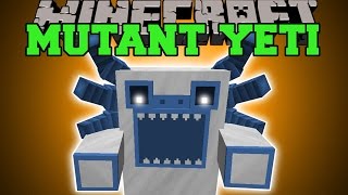 Minecraft: MUTANT YETI (CAN YOU SURVIVE THE EPIC DANCE ATTACK?!) Mod Showcase