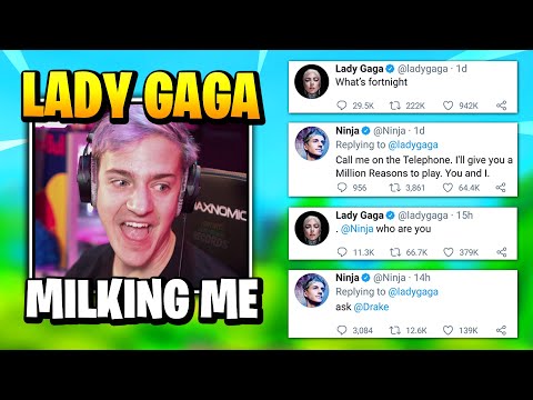 Ninja Says Lady Gaga USED HIM For Clout | Fortnite Daily Funny Moments Ep.462
