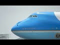 Air Force One Departing Costa Rica with President Obama