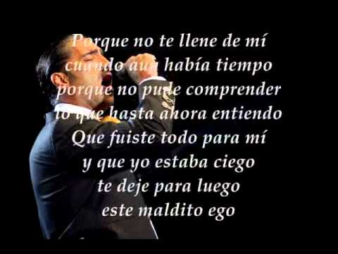 DEDIQUE A PERDERTE ALEJANDRO FERNANDEZ LETRA DE dedique a perderte alejandro fernandez letra de: