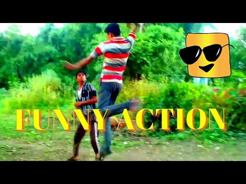 FUNNY ACTION VIDEO|| FUNNY FIGHTING|| FUNNY MARTIAL ART|| By amrit creativity ||COMEDY VIDEO