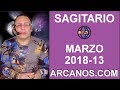 Video Horscopo Semanal SAGITARIO  del 25 al 31 Marzo 2018 (Semana 2018-13) (Lectura del Tarot)
