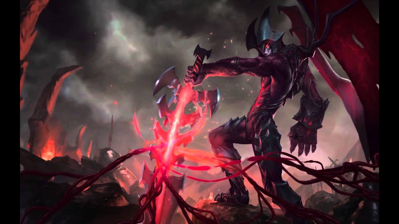 Aatrox - (Dreamscene HD) (wallpaper animated) (Login screen + Music