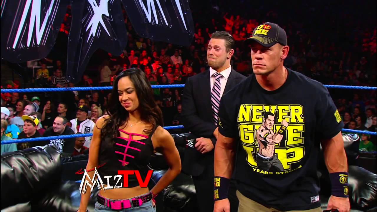 Is cena really dating aj