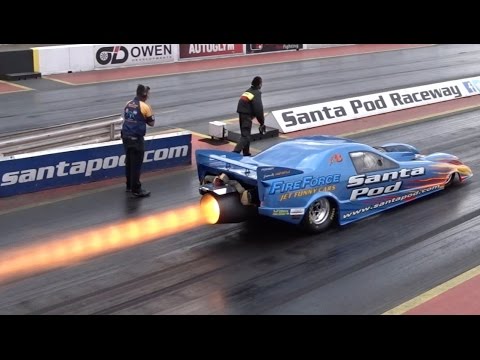FireForce 3 Jet Car - 10000+ hp - 1/4 mile 5.95