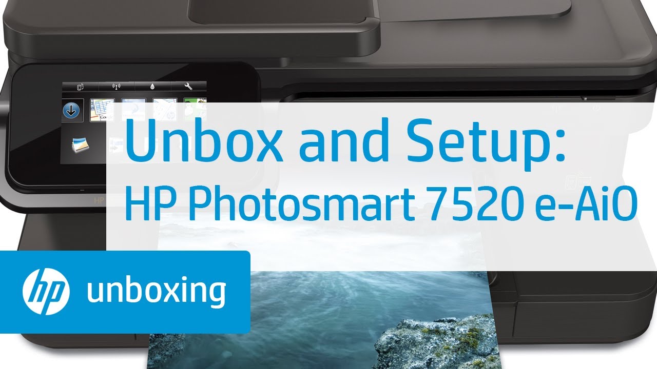 hp photosmart 7520 printer help