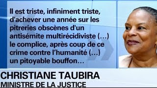 Christiane Taubira s'en prend-elle à Dieudonné ? 03-01-2014