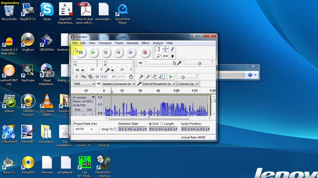 How To Use Audacity To Edit And Convert Audio File To MP3 - YouTube