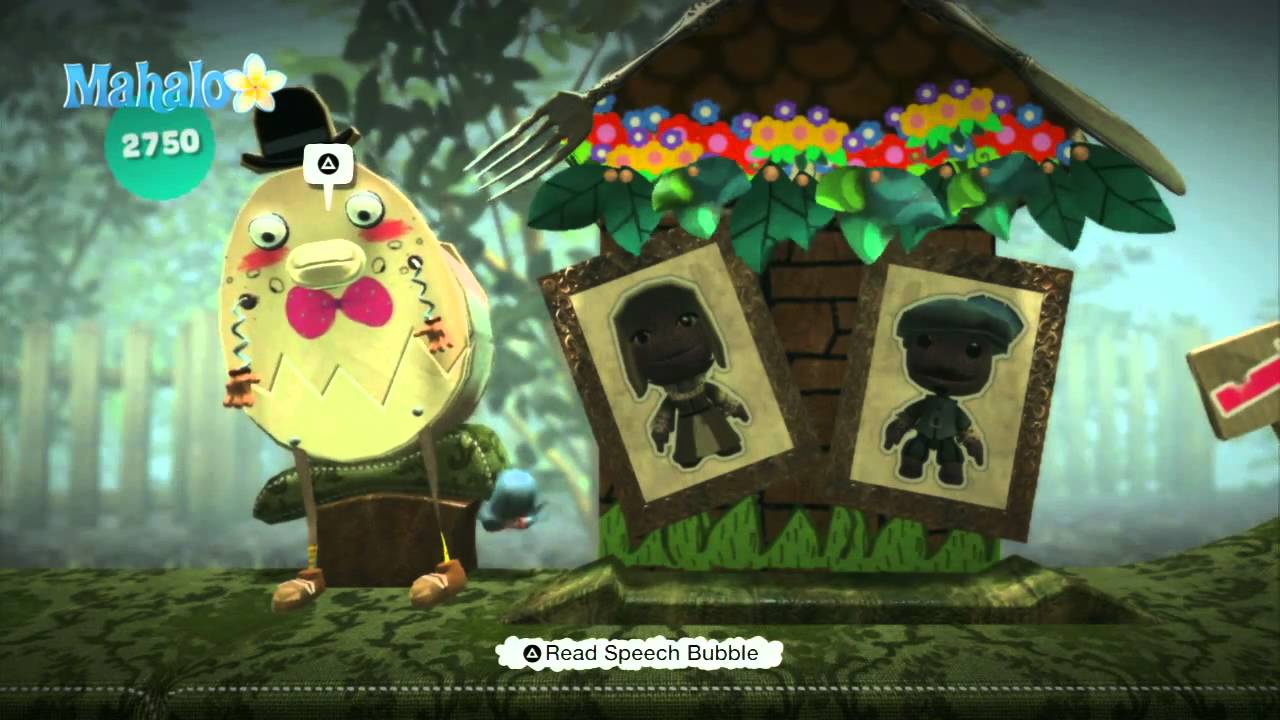 Little Big Planet Walkthrough - The Gardens - First Steps (Part 1 ...