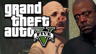 GTA 5 - Badass Biker Gang and Makeovers!! (GTA 5 Online Funny Moments!)