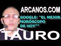 Video Horóscopo Semanal TAURO  del 22 al 28 Noviembre 2020 (Semana 2020-48) (Lectura del Tarot)