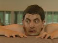 Mr Bean at the Swimming Pool
