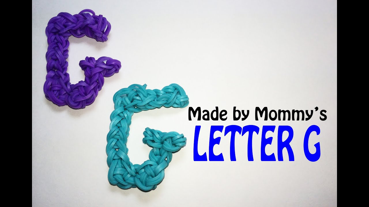 Rainbow Loom Letter S Made By Mommy Rainbow Loom Letter S Made By Mommy