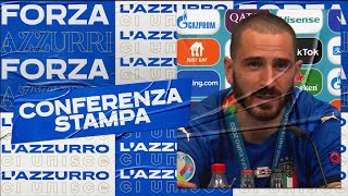 Conferenza stampa di Bonucci | Italia-Inghilterra 1-1 (3-2 dcr) | EURO 2020