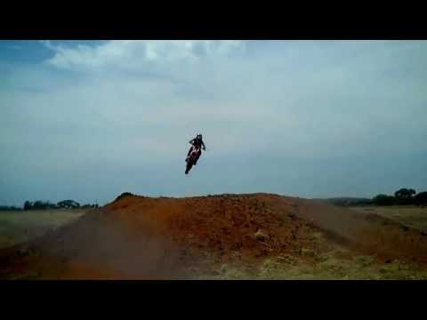 back yard fmx practice with ben burnett