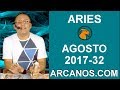 Video Horscopo Semanal ARIES  del 6 al 12 Agosto 2017 (Semana 2017-32) (Lectura del Tarot)