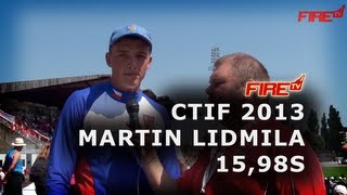 Martin Lidmila rozhovor CTIF France 2013