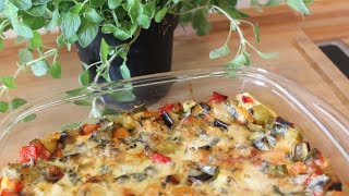 Sallys Kochwelt: vegetarische Ratatouille-Gemüse-Lasagne