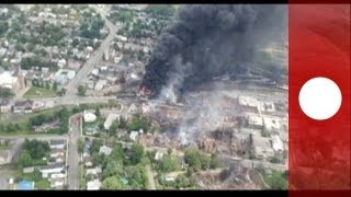 Québec sous le choc au lendemain de la catastrophe de Lac-Mégantic