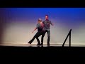 Scott and Zoe dancing modern jive to Payphone