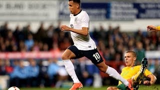 Ravel Morrison 2nd goal England U21s vs Lithuania 4-0, UEFA qualifier