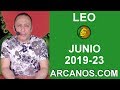 Video Horscopo Semanal LEO  del 2 al 8 Junio 2019 (Semana 2019-23) (Lectura del Tarot)