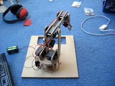 arm robot robotic build arduino servo diy gripper mini electronics arms robots projects robotique completed robotics grippers industrial 3d hackaday