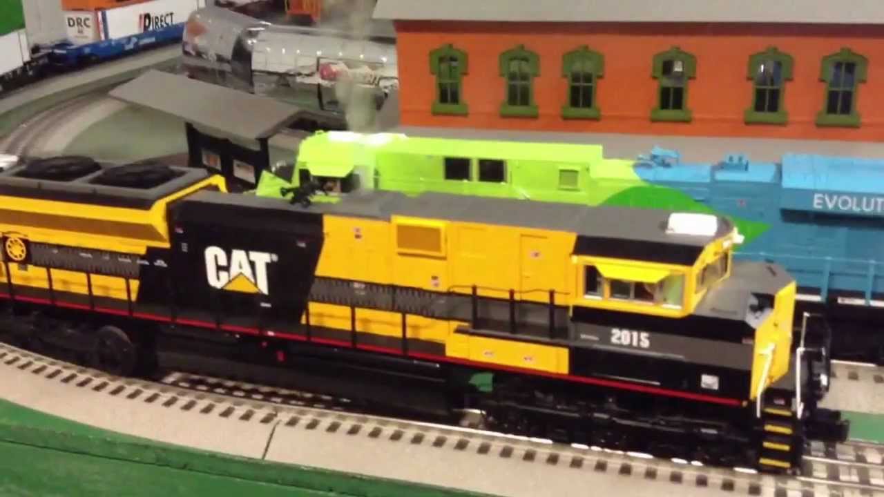 MTH Trains - Caterpillar SD70ACe - YouTube