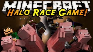 Minecraft Mini-Game : HALO RACE!