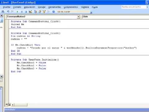 EJERCICIO MACRO ACCESS ejercicio macro access: