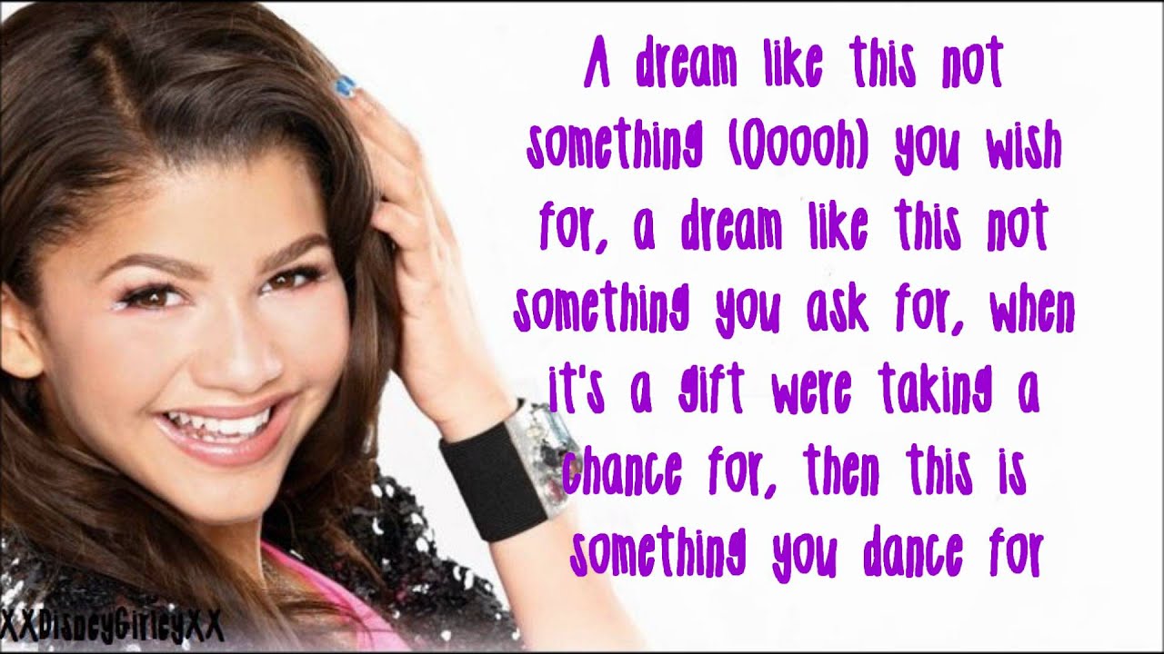 Something To Dance For - Zendaya - Lyrics *FULL SONG* - YouTube