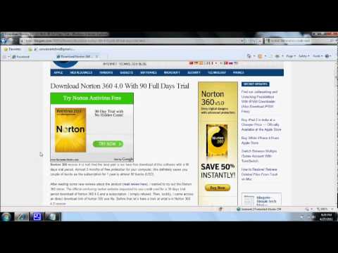 norton 360 download windows 7 trial