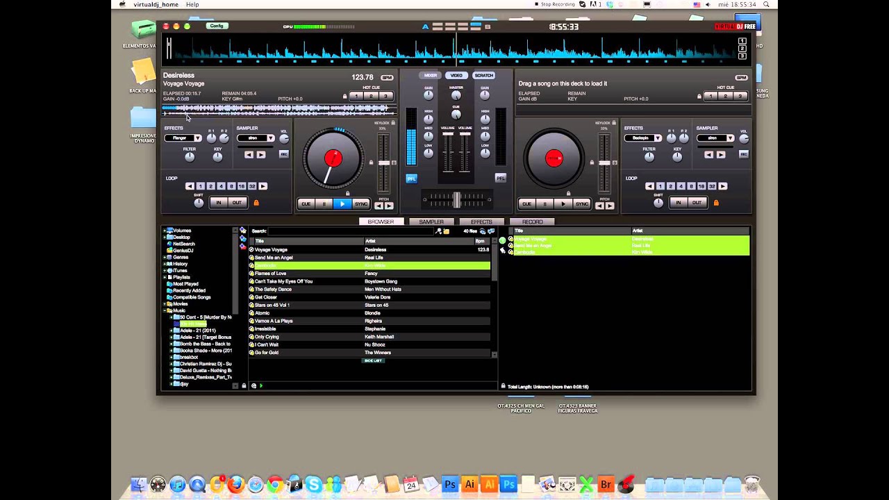 como usar el automix en Virtual DJ - YouTube