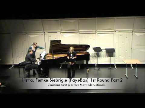 Ijlstra, Femke Siebrigje (Pays-Bas) 1st Round Part 2